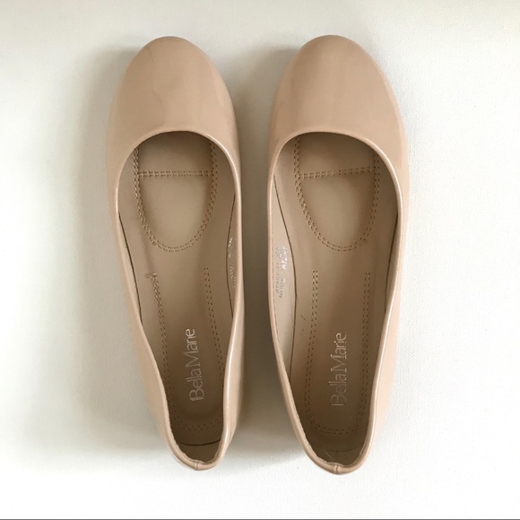 Women’s nude/ blush pink ballet flats - Picture 2 of 8